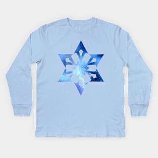 Cryo Element Genshin Impact Kids Long Sleeve T-Shirt